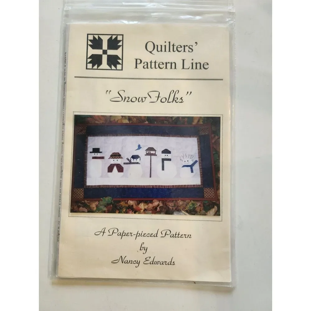 Quilters Pattern Line - Snow Folks B5